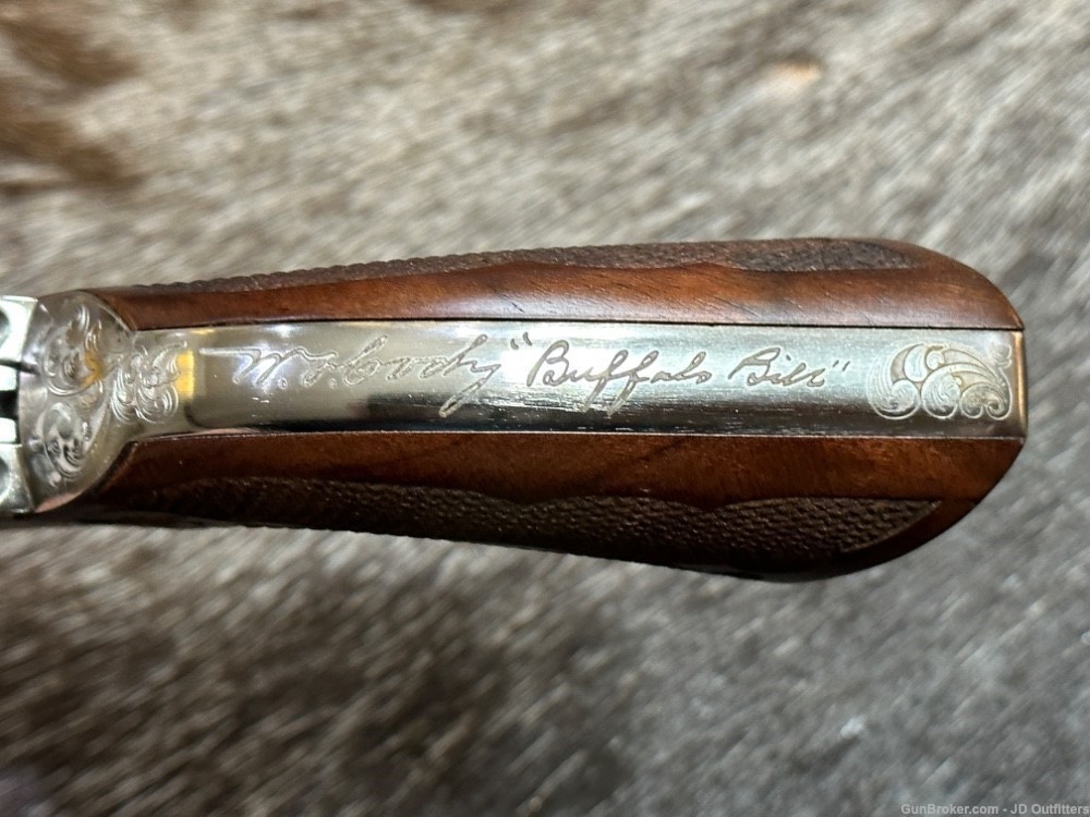 NEW PAIR CONSEC SERIAL NO. 1873 45 COLT 5.5" BUFFALO BILL ENGRAVED CIMARRON-img-9