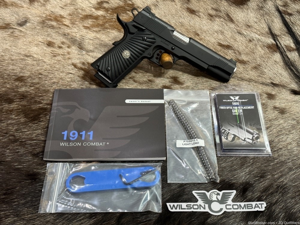 NEW WILSON COMBAT CQB 1911 FULL SIZE 45 ACP AMBI SAFETY PISTOL-img-13