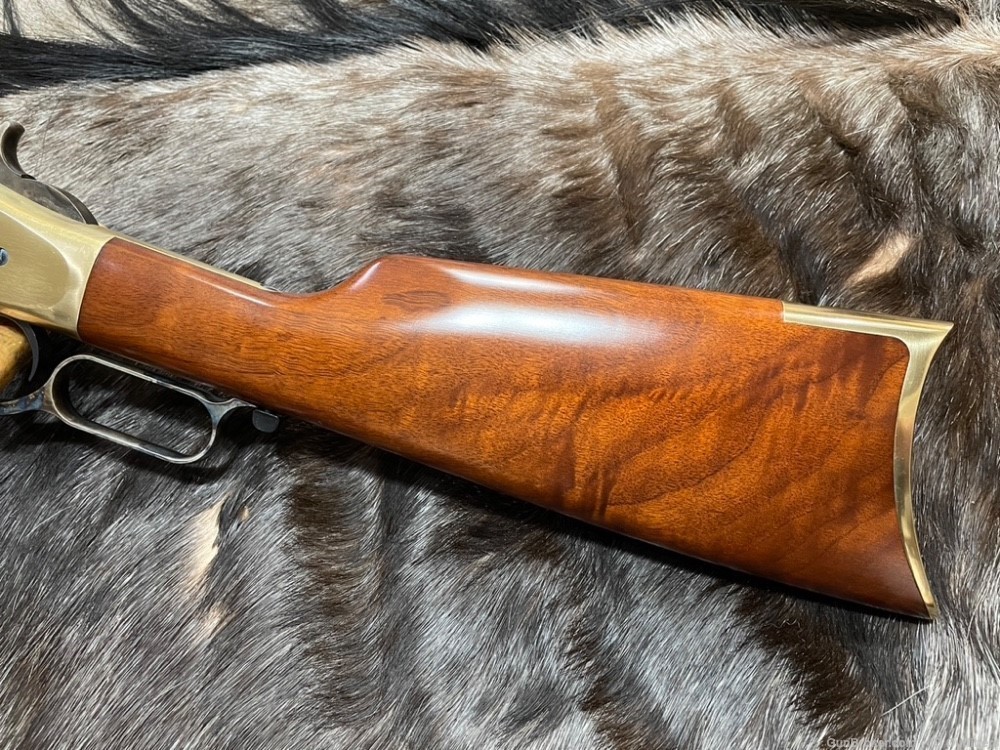 NEW 1866 WINCHESTER YELLOWBOY 32-20 WIN 24" RIFLE, UBERTI CIMARRON-img-9