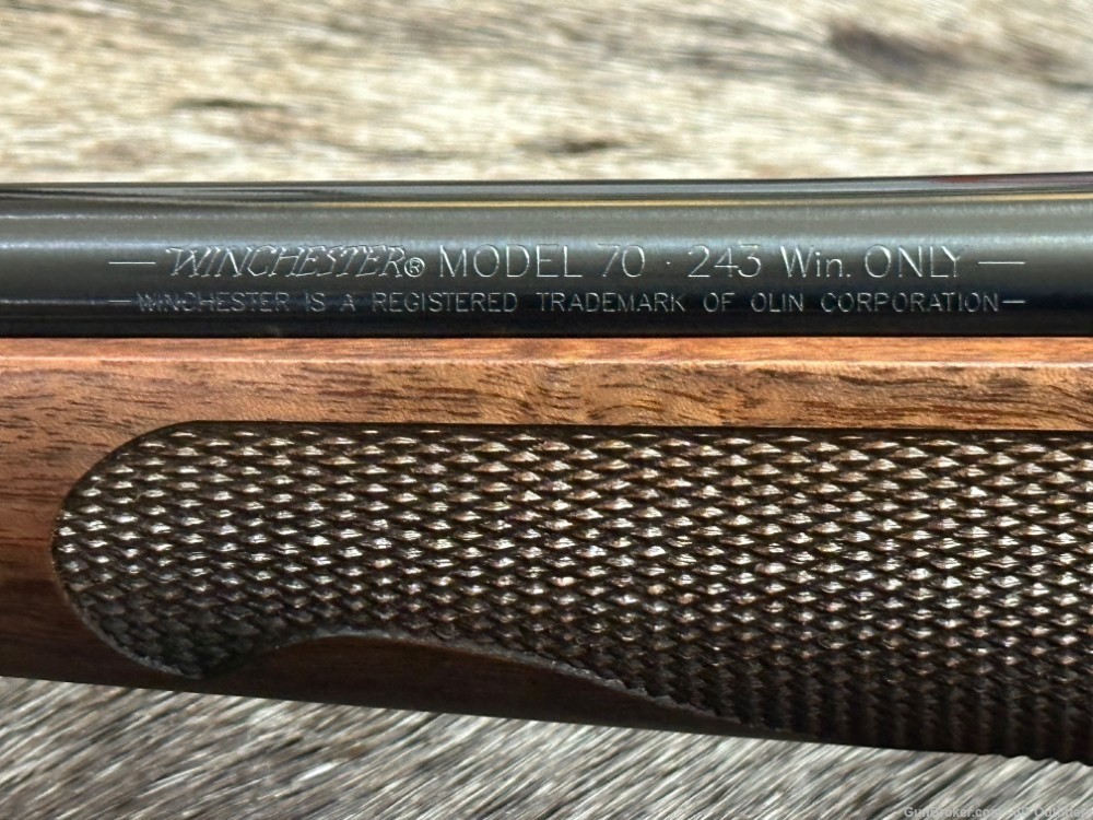 FREE SAFARI, NEW WINCHESTER MODEL 70 FEATHERWEIGHT 243 WINCHESTER 22"-img-13