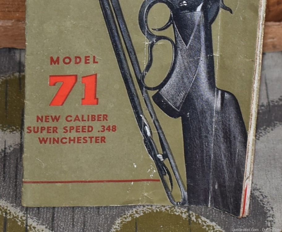 Winchester Model 71 original Manual-img-1