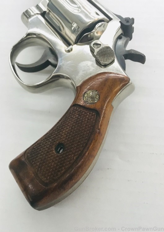 S&W 19-4 snub nose 2.5" barrel revolver .357 magnum-img-3