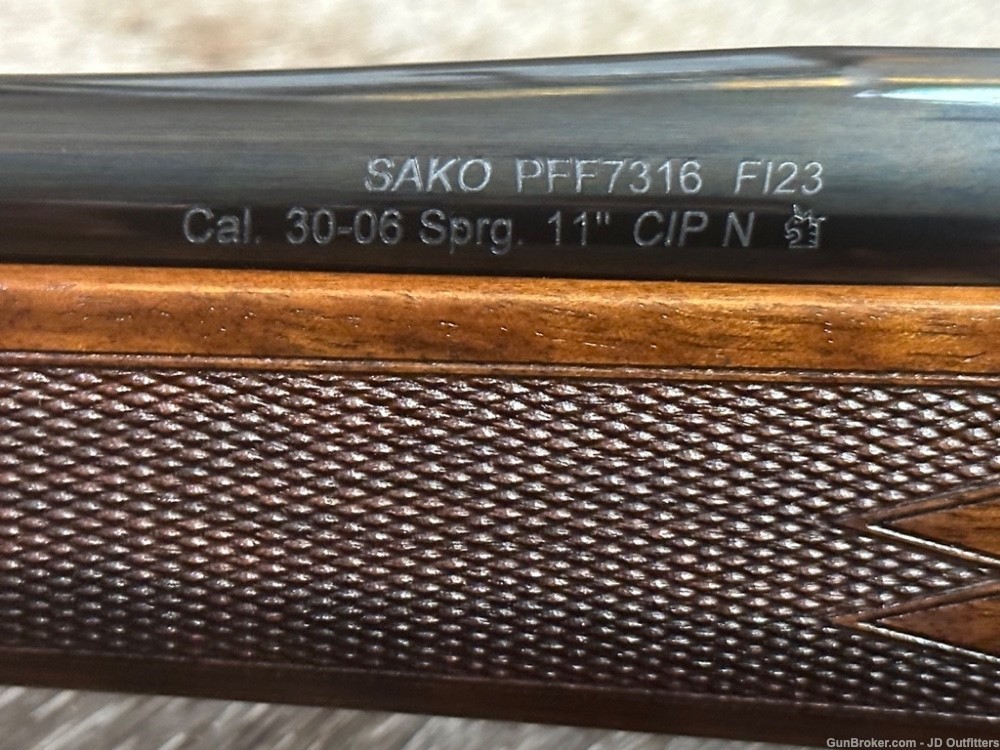 FREE SAFARI, NEW SAKO CUSTOM SHOP HIGH GRADE WOOD 85 M PRESTIGE 30-06 SPLFD-img-13