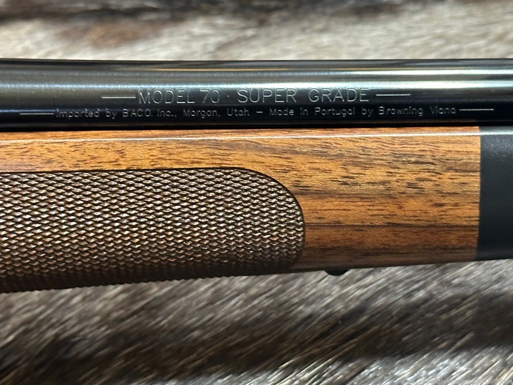 FREE SAFARI, NEW WINCHESTER MODEL 70 SUPER GRADE FRENCH WALNUT 6.5 CREED 22-img-6