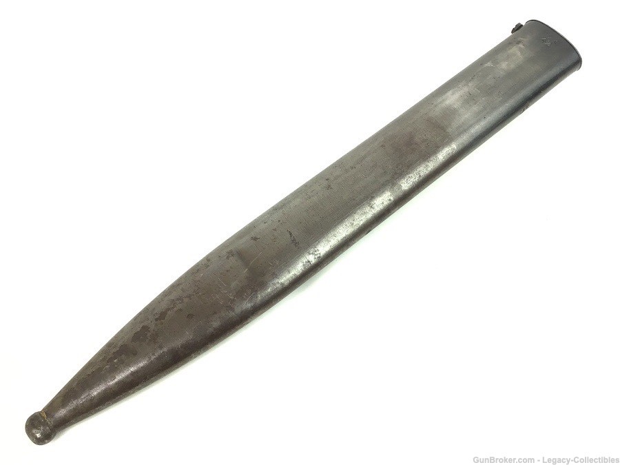 1942 Matching K98 Bayonet And Scabbard WWII 8mm German Rifle Part-img-11
