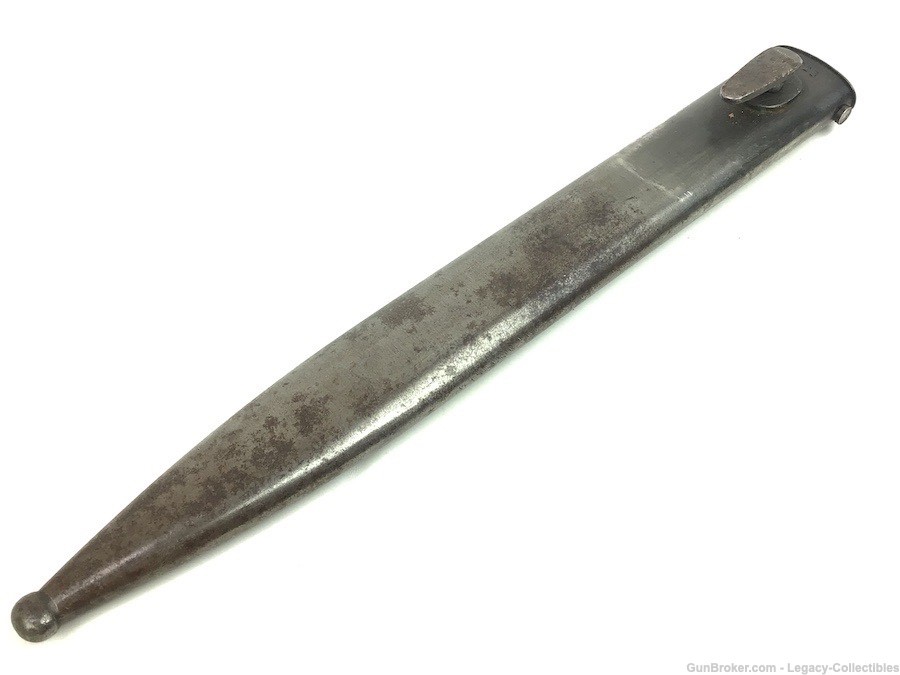 1942 Matching K98 Bayonet And Scabbard WWII 8mm German Rifle Part-img-9