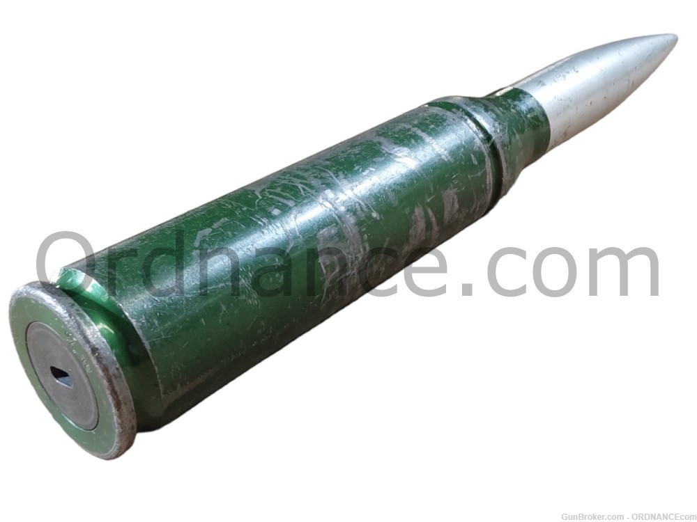 35mm Training Drill Round Oerlikon GDF 35x228mm anti-air inert shell ammo-img-2