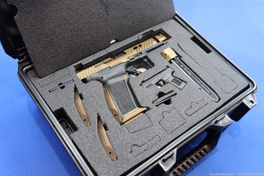 Canik Model TTI Combat Pistol 9MM 4.6" Compensated Bronze TARAN TACTICAL OR-img-43