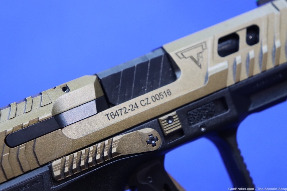 Canik Model TTI Combat Pistol 9MM 4.6" Compensated Bronze TARAN TACTICAL OR-img-27