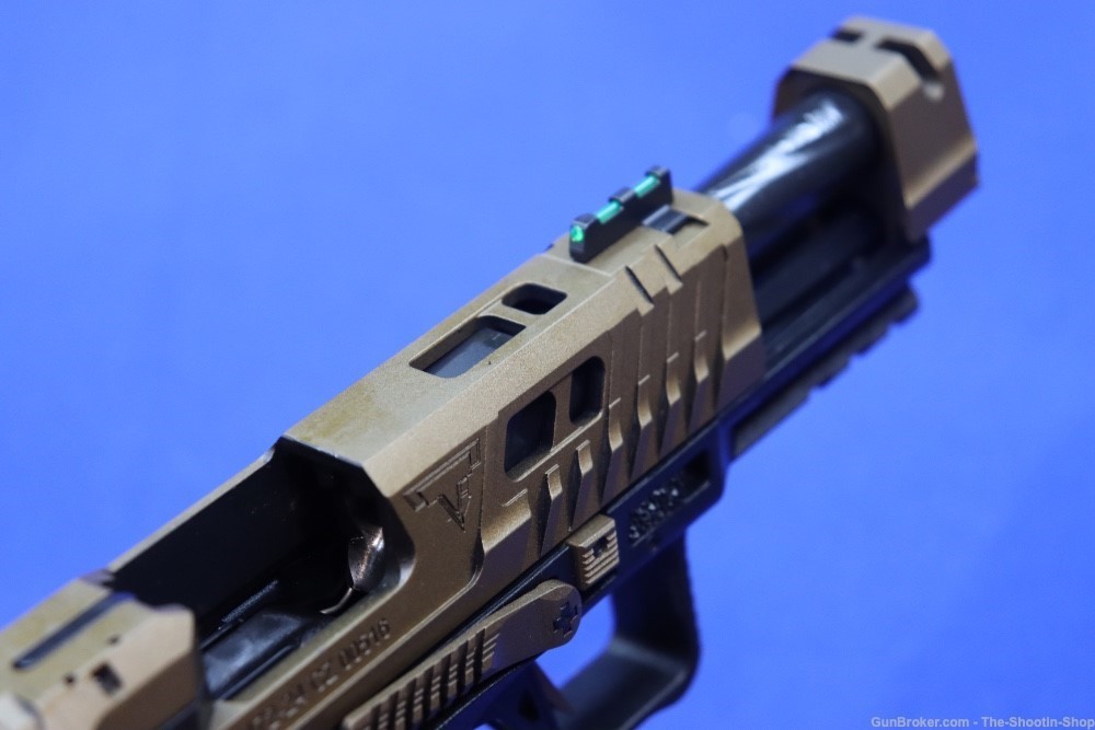 Canik Model TTI Combat Pistol 9MM 4.6" Compensated Bronze TARAN TACTICAL OR-img-35