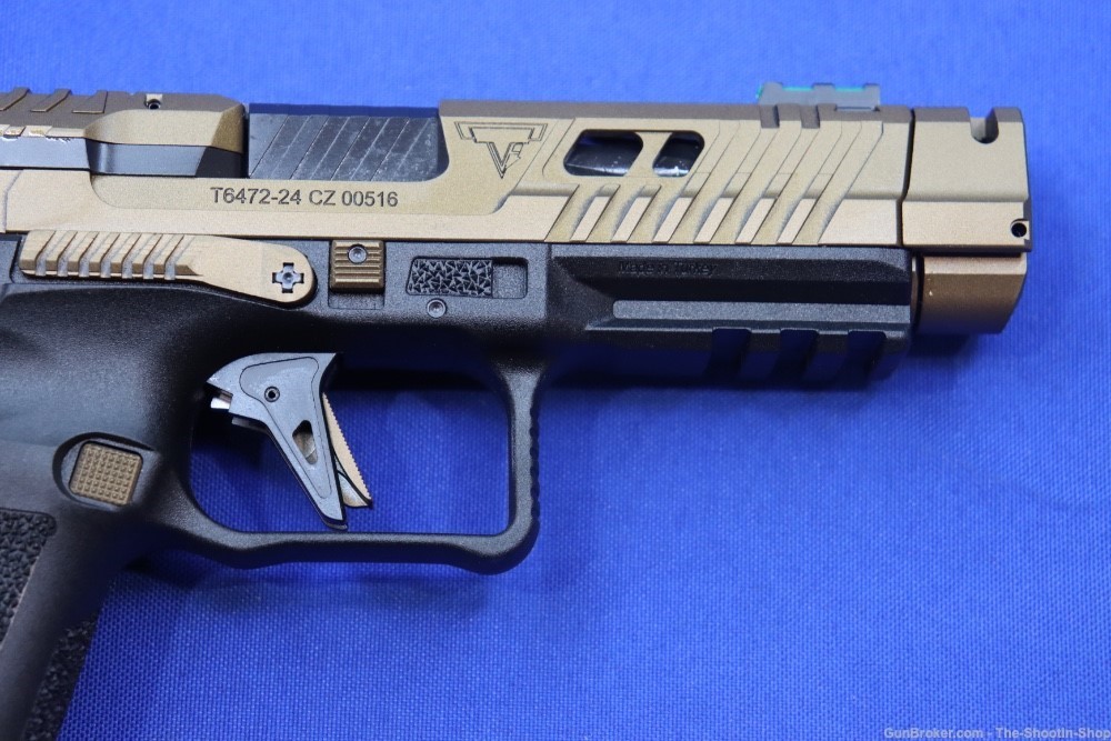 Canik Model TTI Combat Pistol 9MM 4.6" Compensated Bronze TARAN TACTICAL OR-img-8