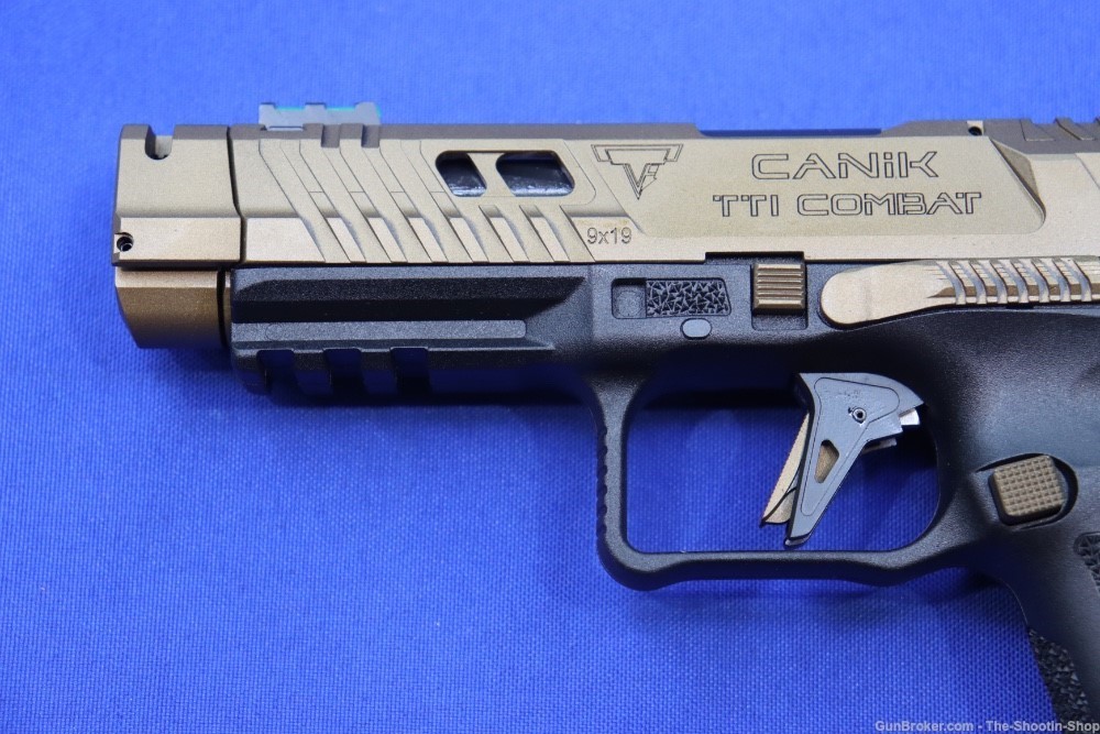 Canik Model TTI Combat Pistol 9MM 4.6" Compensated Bronze TARAN TACTICAL OR-img-4