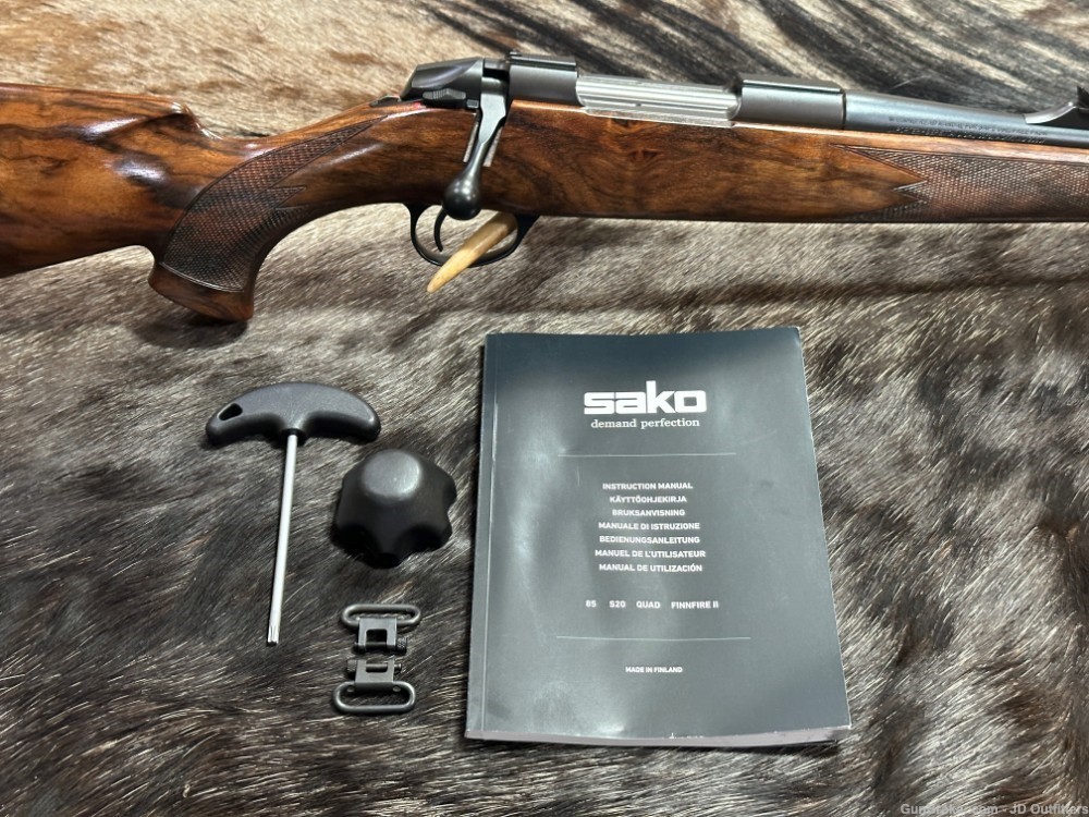 FREE SAFARI, NEW SAKO CUSTOM SHOP 85 BAVARIAN 308 WIN COLLECTOR GRADE-img-20