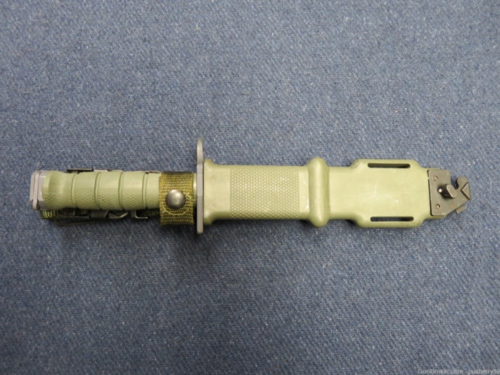 US MILITARY M9 BAYONET FOR M16 RIFLE / M4 CARBINE-ONTARIO-EXCELLENT-img-0