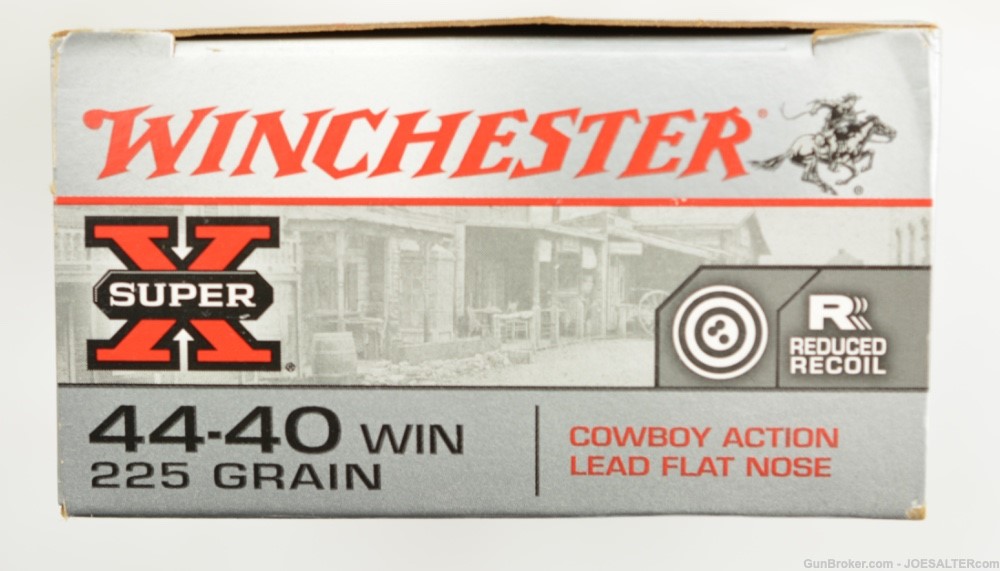 Winchester Super X 44-40 WIN 225gr. Cowboy Action LFN ammo 200rnds-img-1