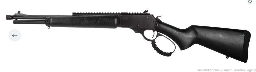 Rossi R95 Dark 30-30 Win Triple Black Cerakote Tactical Threaded Barrel 16"-img-13