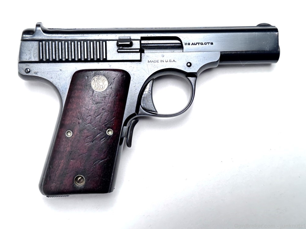 S&W Smith & Wesson Model 1924 .32 Automatic Very Rare Fine Original!-img-1