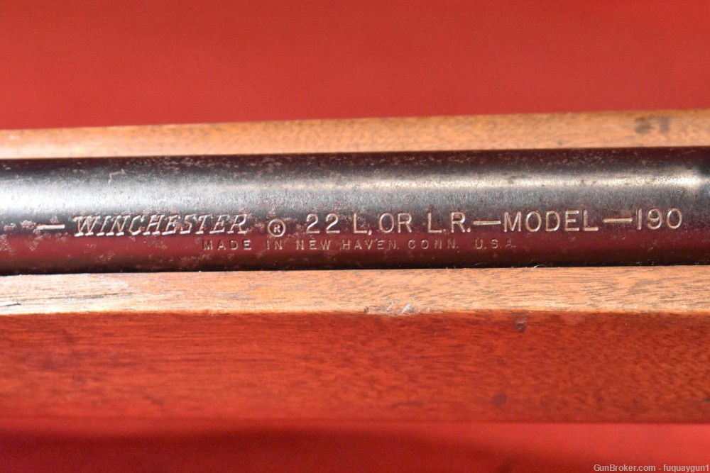 Winchester Model 190 22 L/LR 20" 15rd 190-190 MFG 1966-1978-img-36