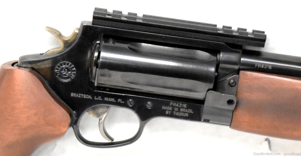 Taurus CIRCUIT Judge .410 .45 Long Colt Revolving Rifle .01 PENNY WOOD 18" -img-2