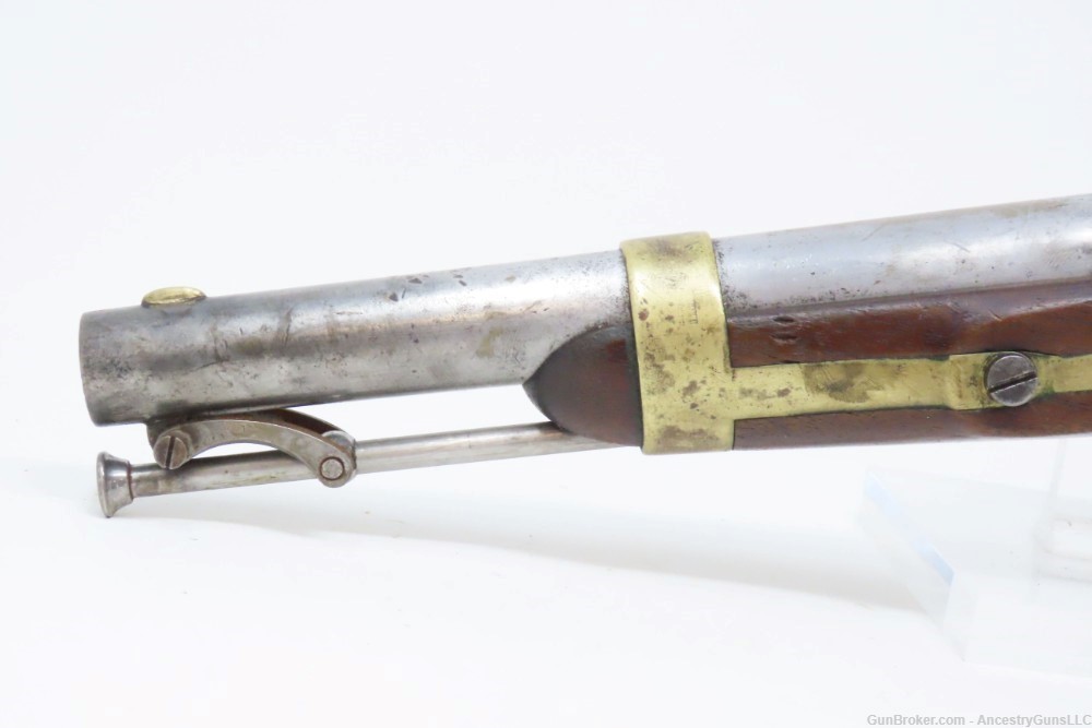 Antique HENRY ASTON 1st U.S. Contract Model 1842 DRAGOON Percussion Pistol -img-19