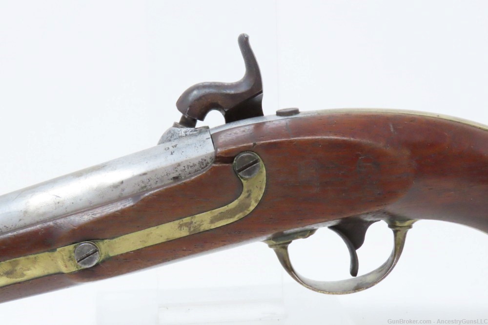 Antique HENRY ASTON 1st U.S. Contract Model 1842 DRAGOON Percussion Pistol -img-18