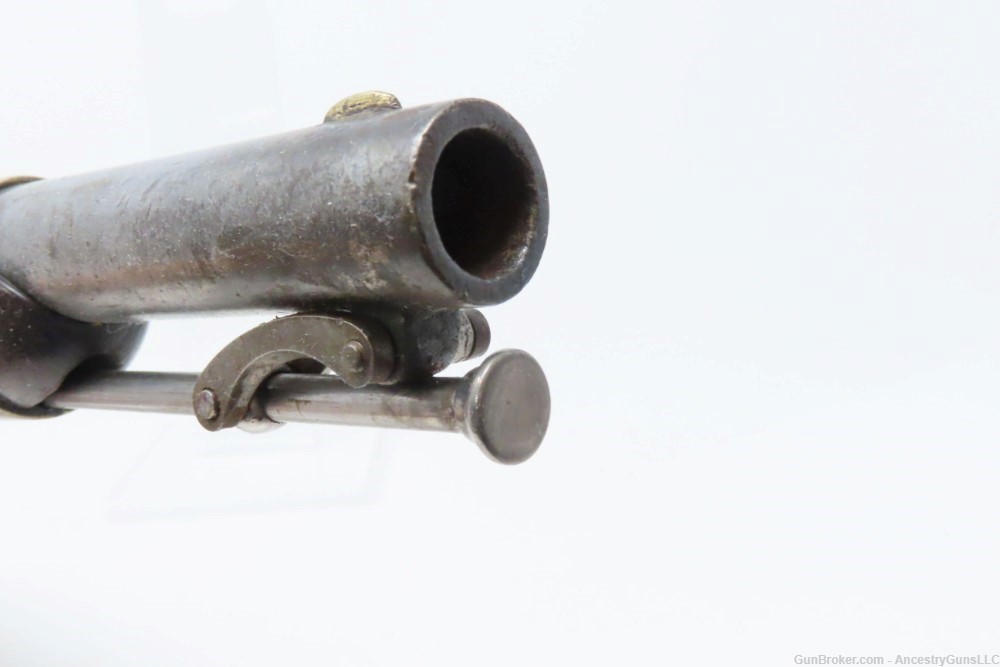 Antique HENRY ASTON 1st U.S. Contract Model 1842 DRAGOON Percussion Pistol -img-7