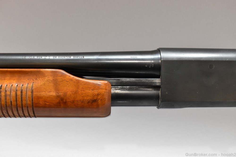 Remington 870 Wingmaster 2 3/4" 16 G 28" Plain Modified Pump Shotugn C&R-img-13