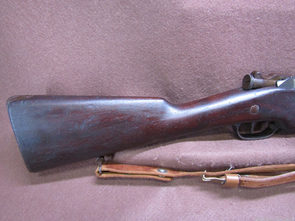 Remington MLE 1907-15 8 mm Lebel Bolt Action Rifle Saddle Ring C&R Okay-img-1