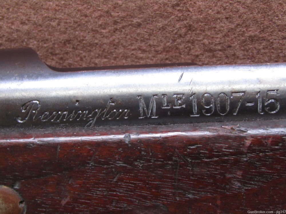 Remington MLE 1907-15 8 mm Lebel Bolt Action Rifle Saddle Ring C&R Okay-img-20