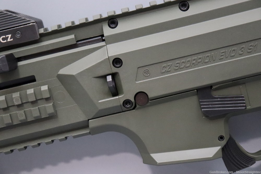 CZ Scorpion Evo 3 S1 Pistol ODG 9mm 7.72"-img-8