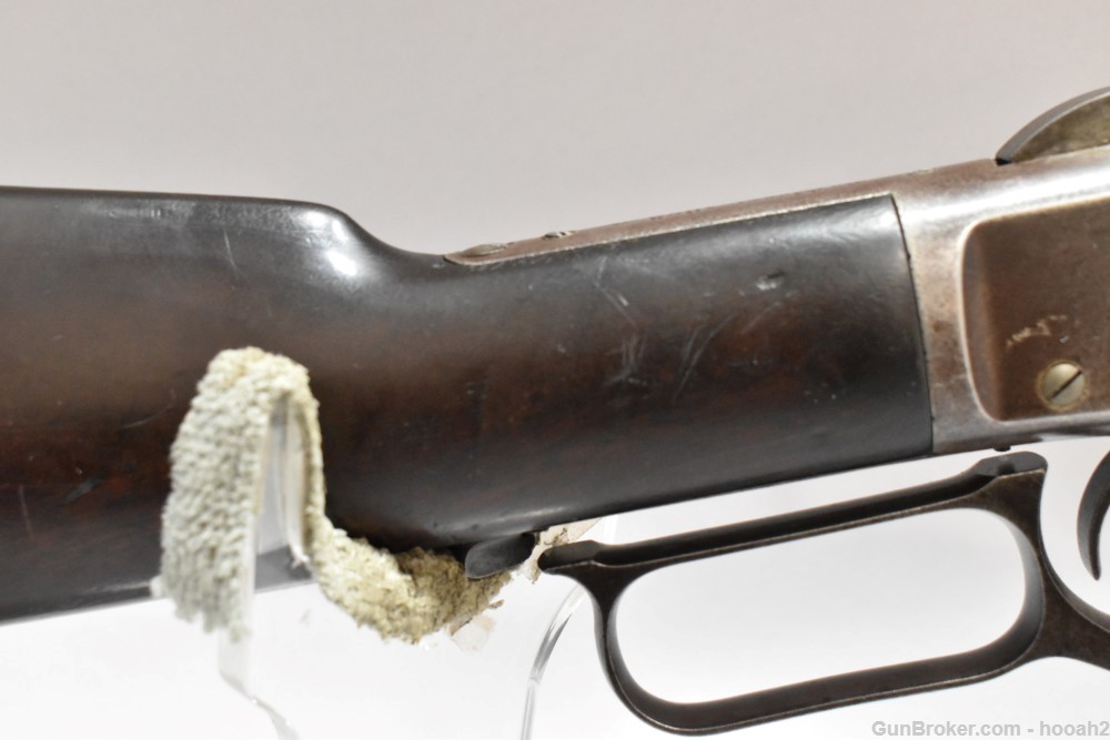 Antique Winchester 1873 3rd Model Lever Action Rifle 22 SHORT W Letter 1887-img-3