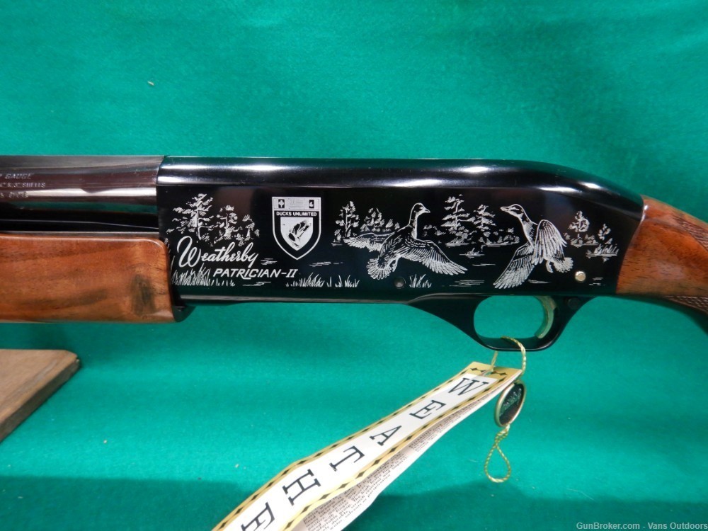 Weatherby Patrician II Ducks Unlimited 12 Ga Shotgun W/ Hard Case-img-11
