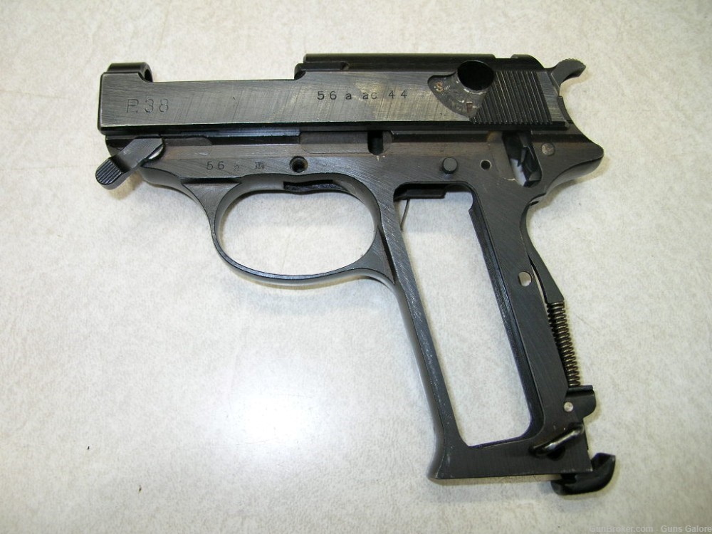 Walther P-38 FRAME and SLIDE ac-44 AS-IS PARTS-img-1