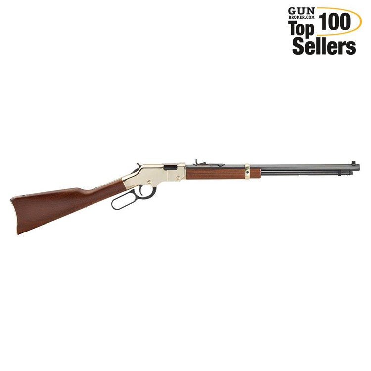 HENRY REPEATING ARMS Golden Boy .22 LR 20in 16rd Lever Action Rifle (H004)-img-0