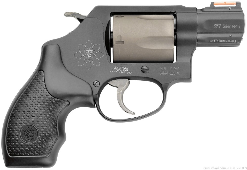 SMITH AND WESSON S&W 360 360PD AIRLITE PD BLACK SCANDIUM 1.88" BBL .357MAG-img-0