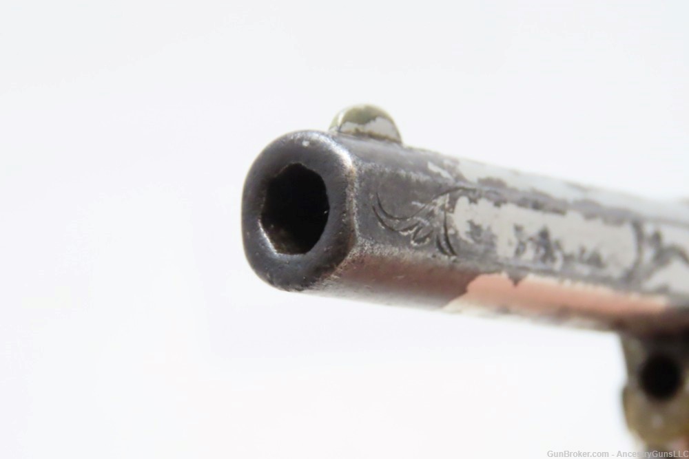 LETTERED Antique COLT “NEW LINE .22” Etched Panel Revolver FACTORY ENGRAVED-img-8
