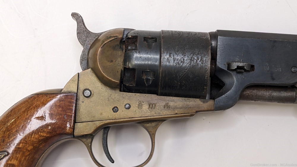 Black Powder Revolver|Made in Italy|.45 Cal 7.5"|Poor Condition-img-3