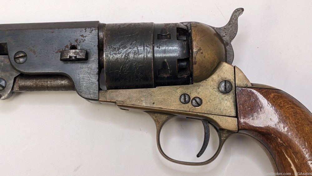 Black Powder Revolver|Made in Italy|.45 Cal 7.5"|Poor Condition-img-6