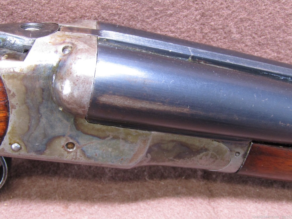 Stevens Ranger 12 GA Side by Side Double Barrel Shotgun Parts/Project Gun-img-6