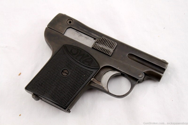 OWA 1905 25 ACP Pocket Pistol, NON Functioning Parts gun.-img-2