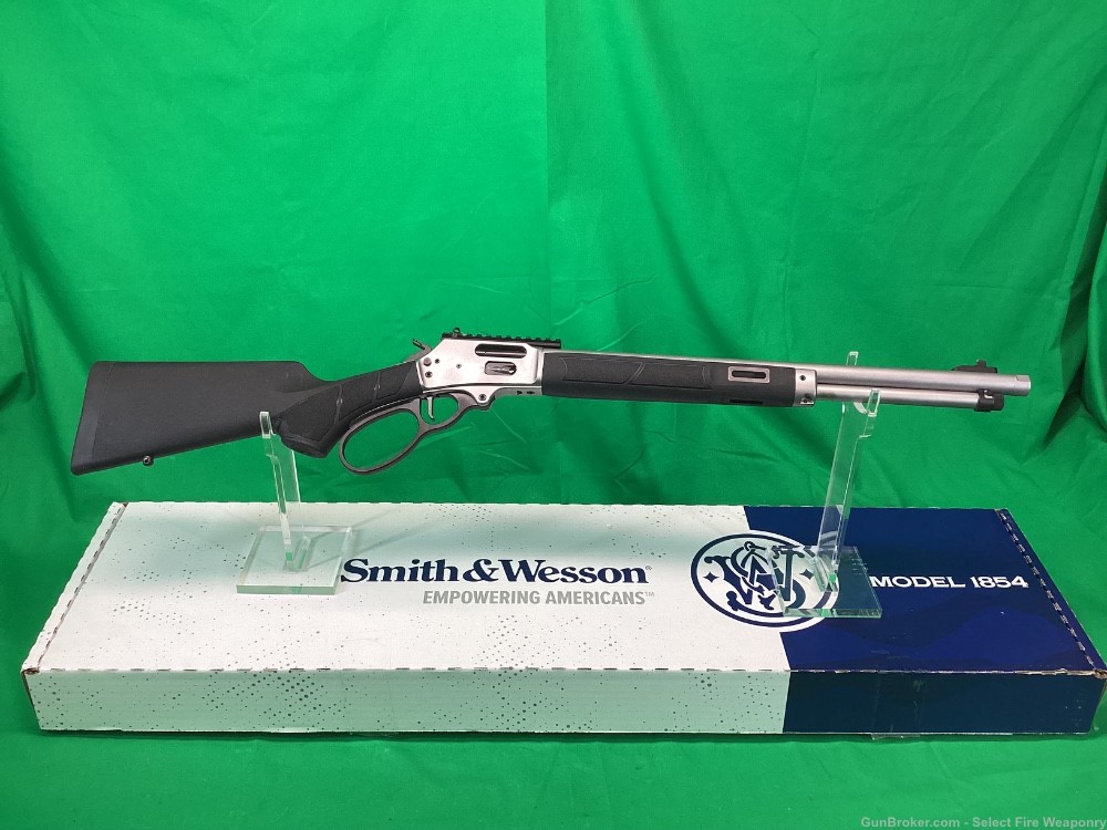 NIB Smith & Wesson 1854 .44mag Lever Action 19.25” Threaded Barrel S&W-img-0