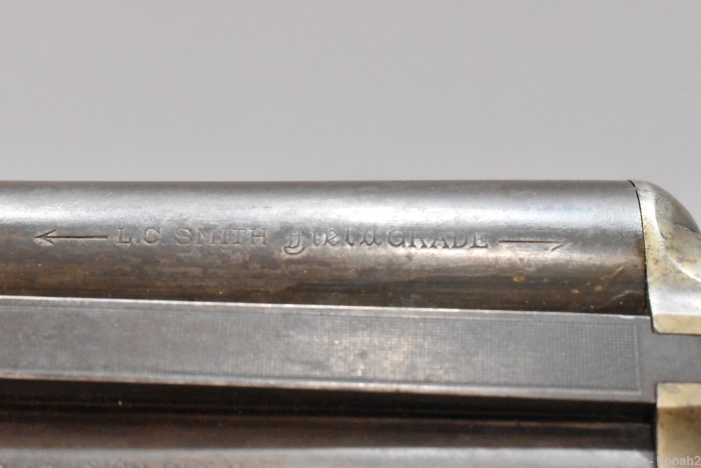 LC Smith Field Grade Featherweight SxS Sidelock Shotgun 2 3/4" 12 G C&R-img-38