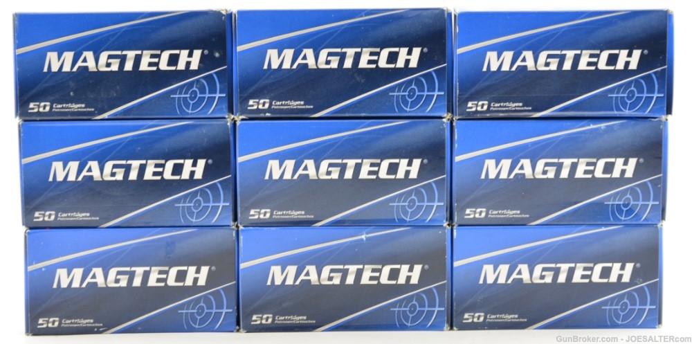 Magtech .380 Auto 95gr. FMJ 450rnds-img-0