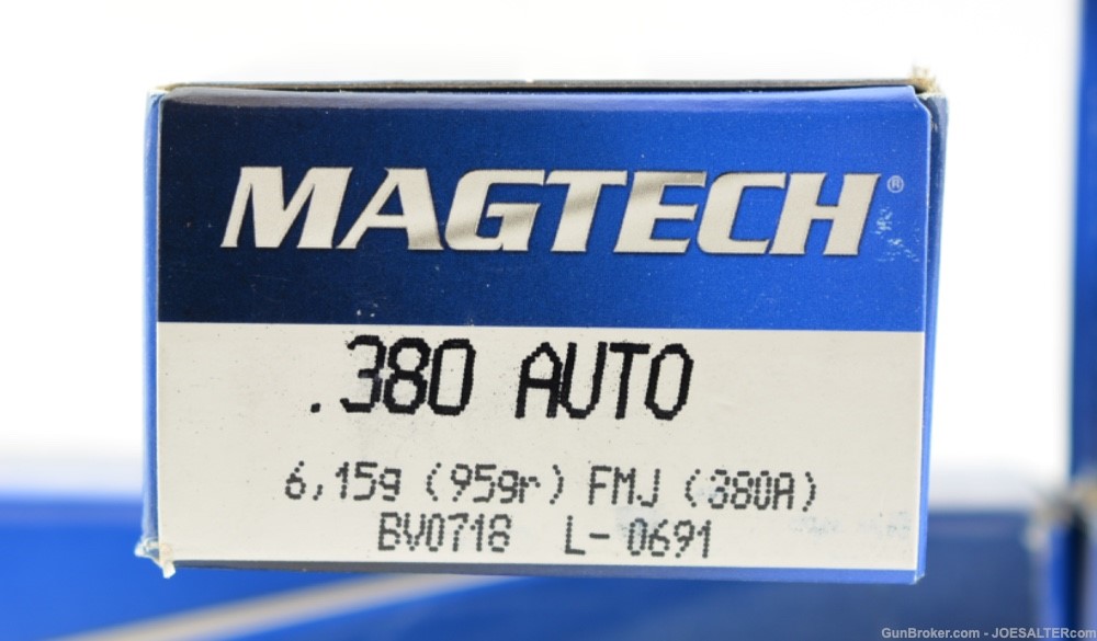 Magtech .380 Auto 95gr. FMJ 450rnds-img-1