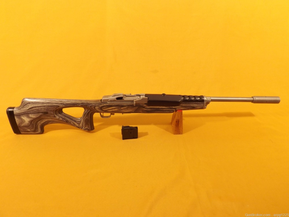 RUGER STAINLESS TARGET RANCH RIFLE .223 SEMI AUTO RIFLE MFG 2012-img-0