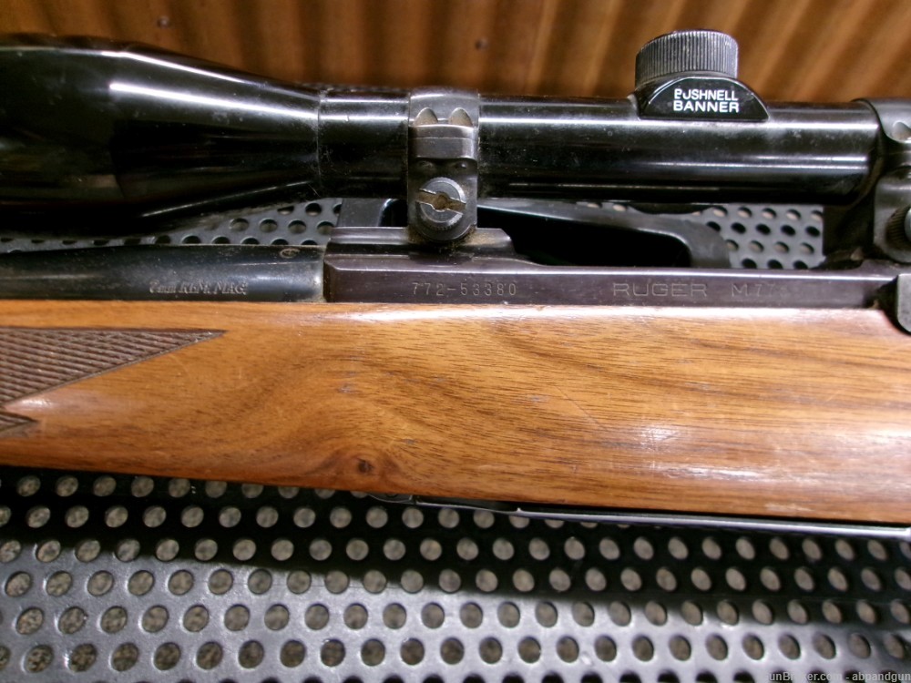 Ruger M77 Tang Safety 7MM Remington Magnum NO RESERVE - Bolt Action ...