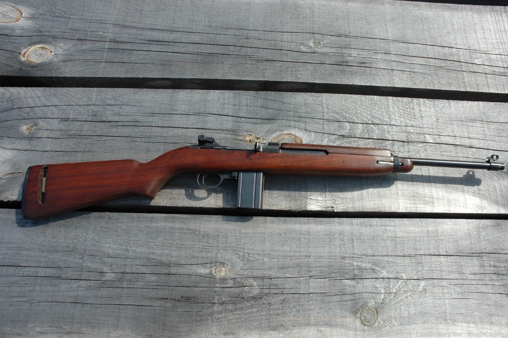 U.S. .30 Caliber M1 Carbine Made by I.B.M.   WWII Europe Theatre Return-img-0