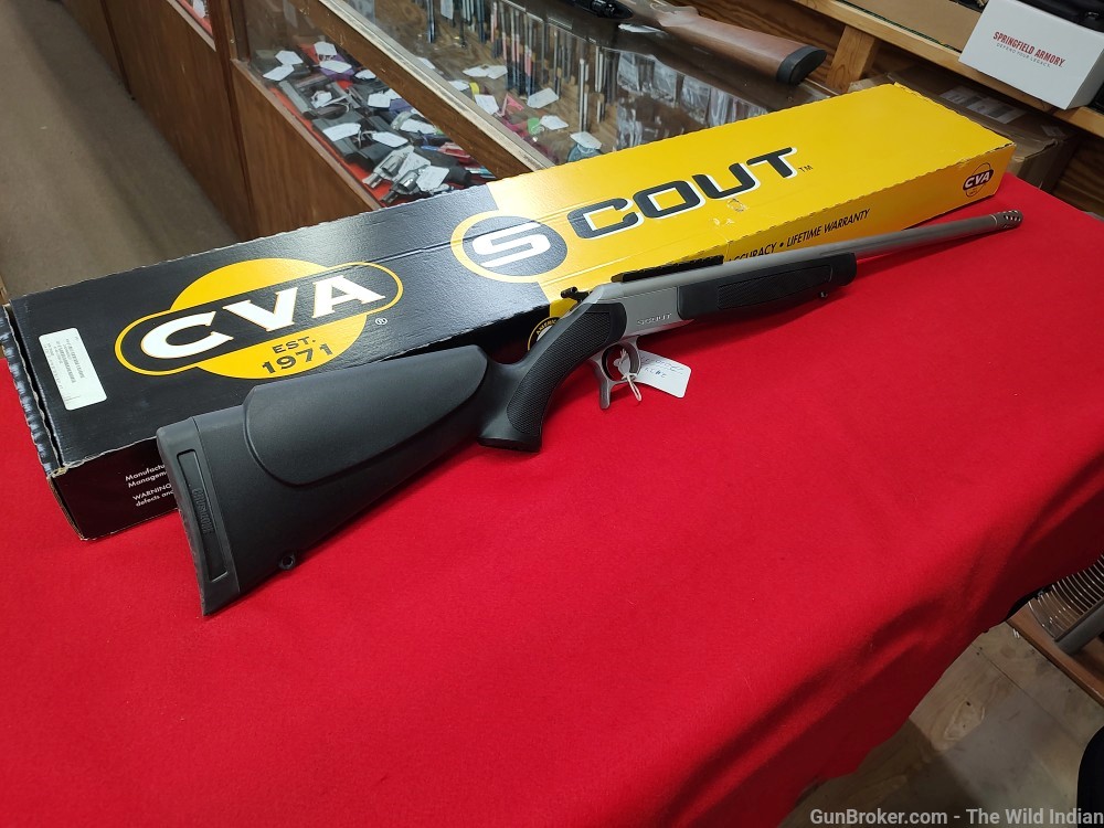 CVA SCOUT V2 45-70 25" W/ BRAKE SS BLK ISM-img-9