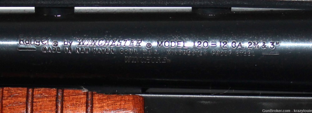 Winchester Ranger Model 120 12 GA Pump Action Shotgun 28" Brl 3" NICE 12GA-img-33