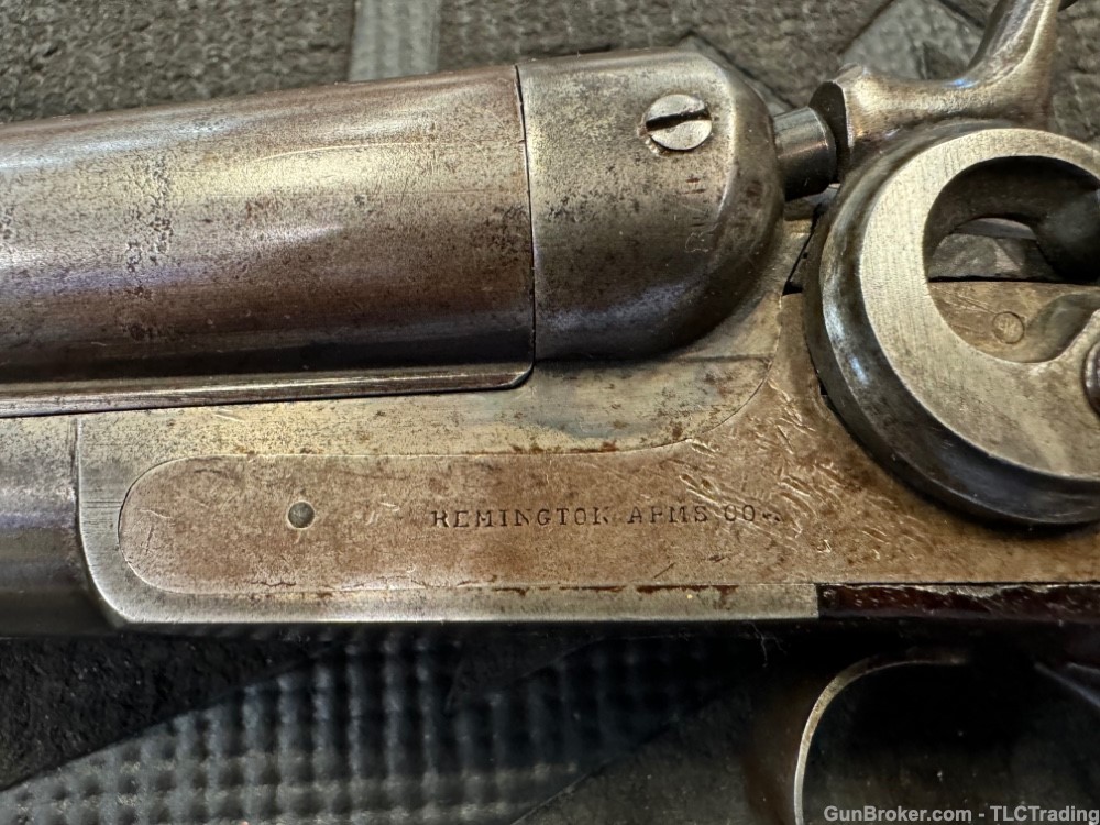 Remington Double Barrel shotgun 12GA USED Vintage -img-12